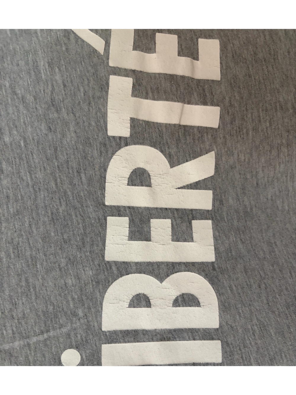 Sezane LIBERTÉ gray t shirt - size XS - Picture 3 of 7